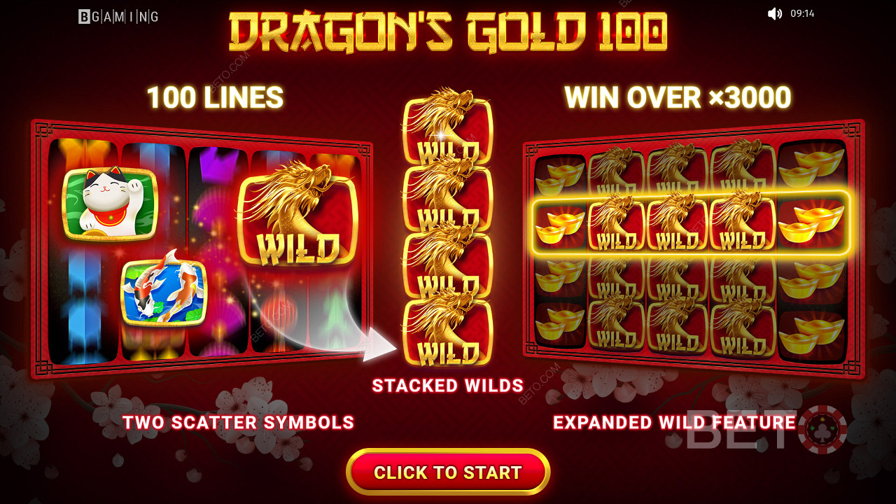 Đừng bỏ lỡ các Biểu tượng tán xạ thú vị trong Dragons Gold