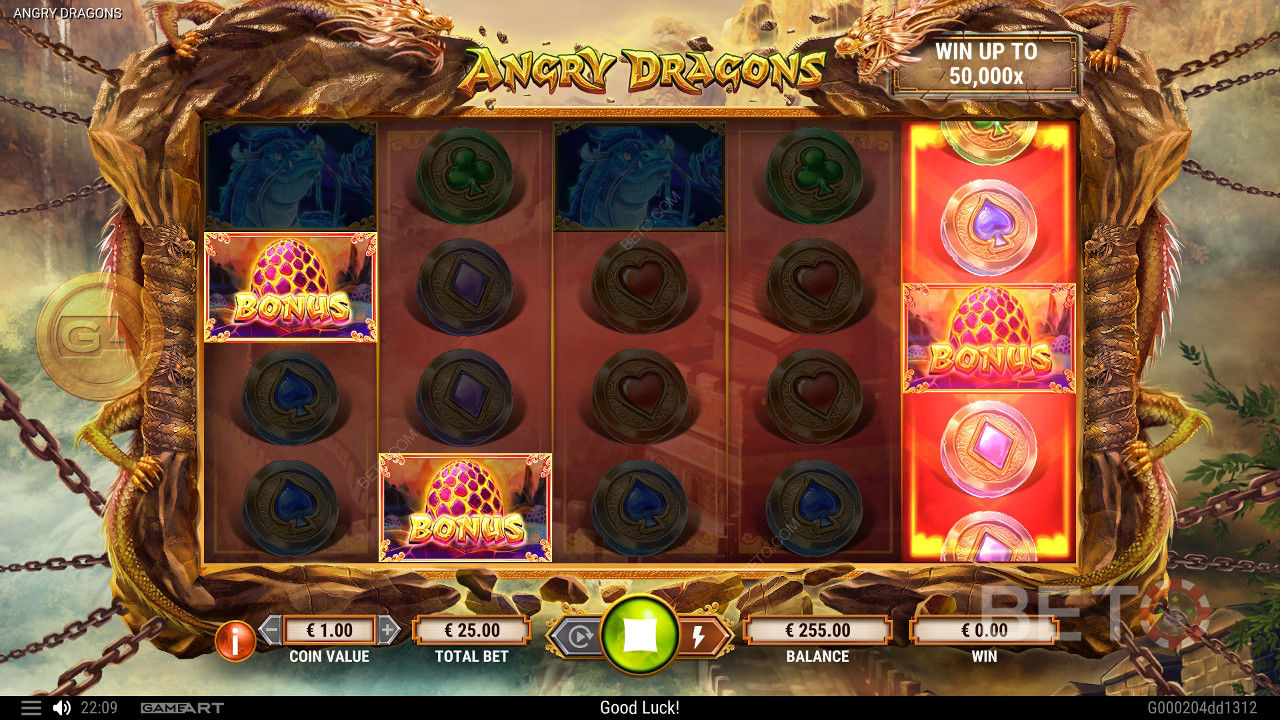 Đánh giá Angry Dragons của BETO Slots