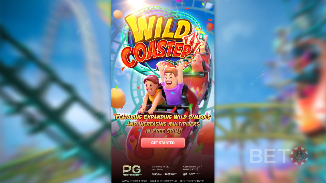 Thắng 16.465 lần tiền cược của bạn trong trò chơi quay số Wild Coaster!
