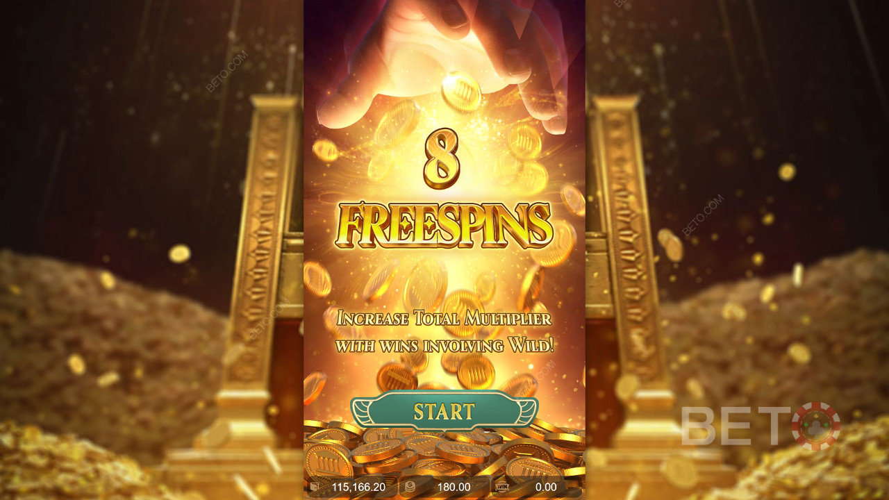 Giải thích về các tính năng thưởng trong Midas Fortune của PG Soft