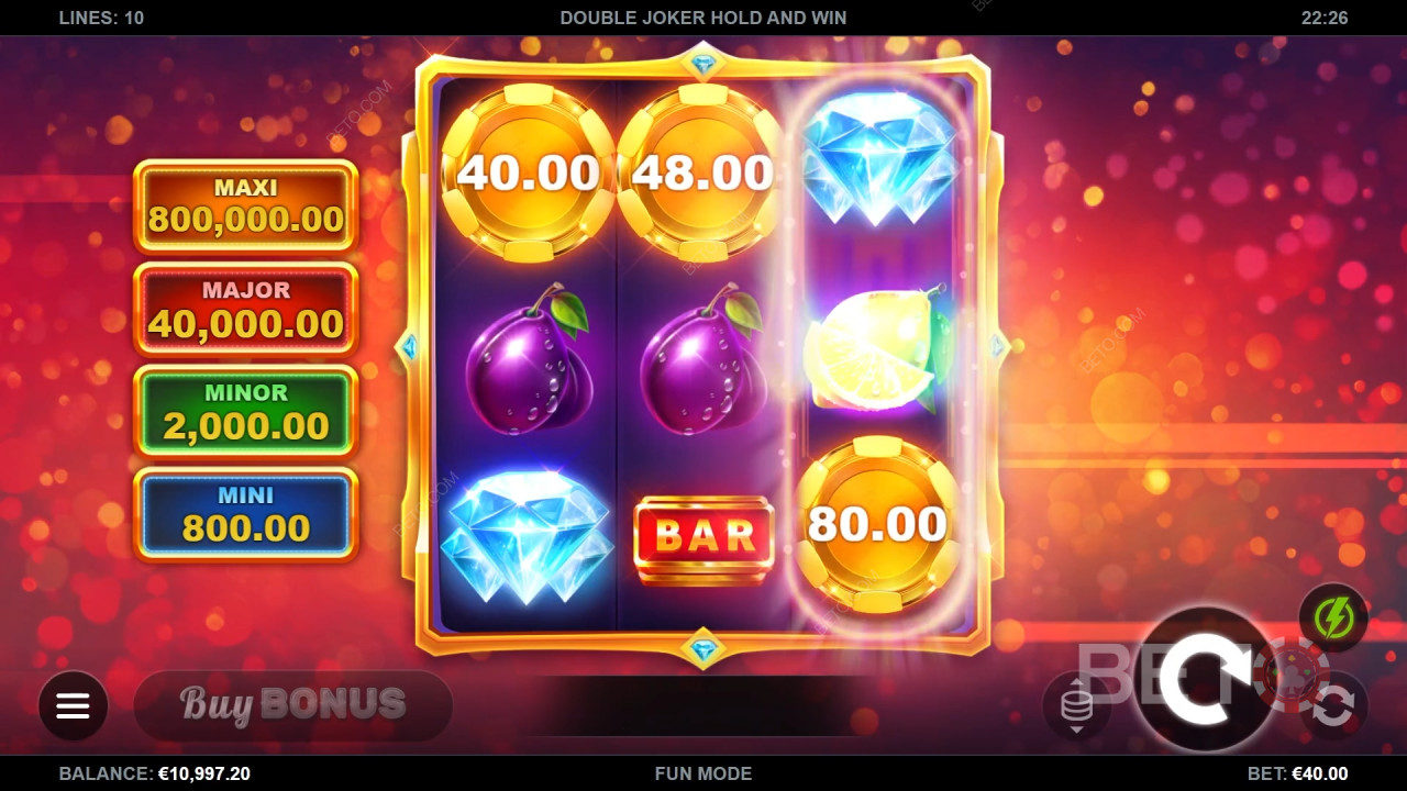 Đánh giá Double Joker Hold and Win của BETO Slots