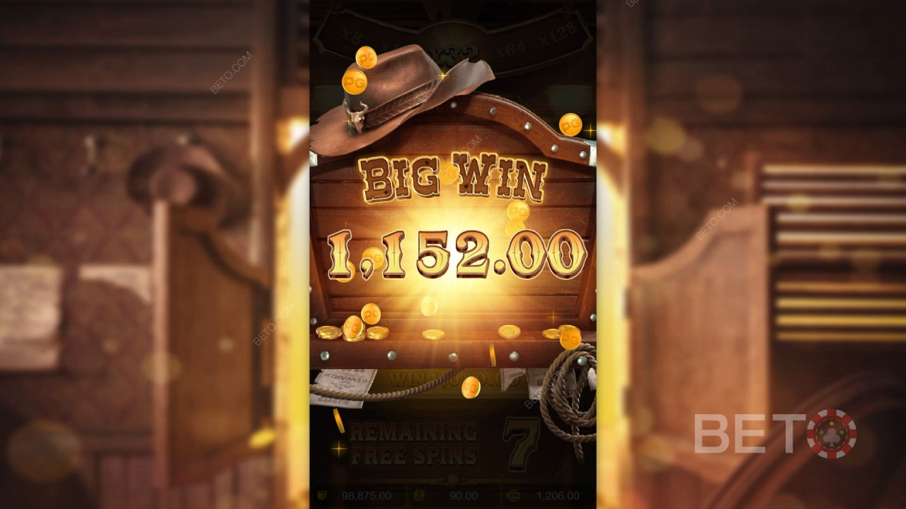 Thắng 5.000 lần tiền cược của bạn trong trò chơi slot trực tuyến Wild Bounty Showdown!