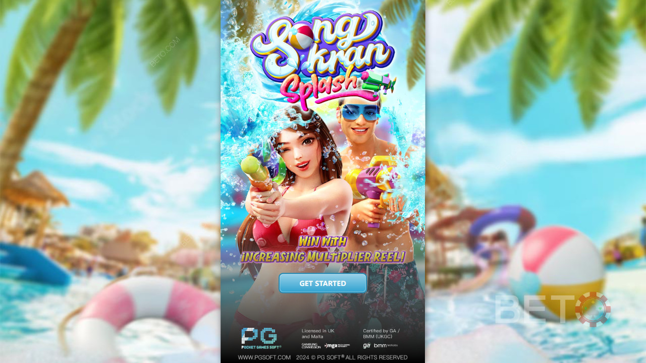 Cách chơi Songkran Splash của PG Soft