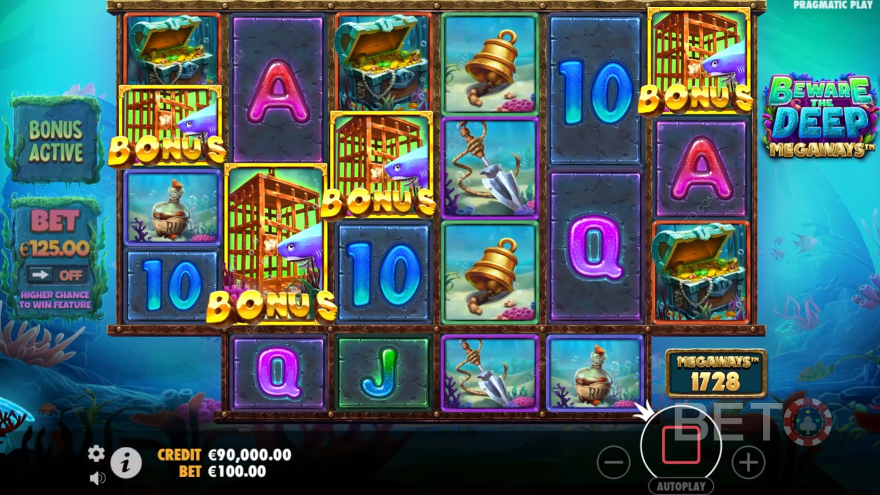 Đánh giá Beware The Deep Megaways của BETO Slots