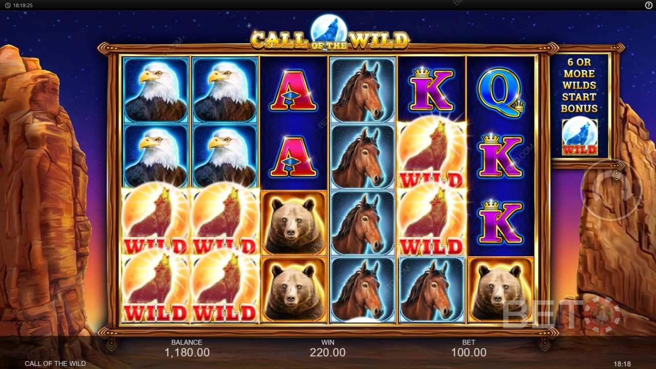 Đánh giá Call of the Wild của BETO Slots