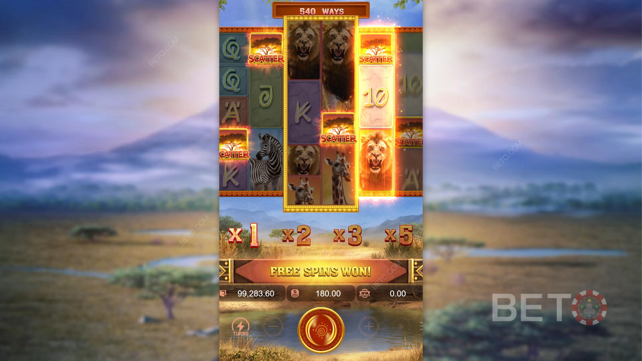 Đánh giá Safari Wilds của BETO Slots
