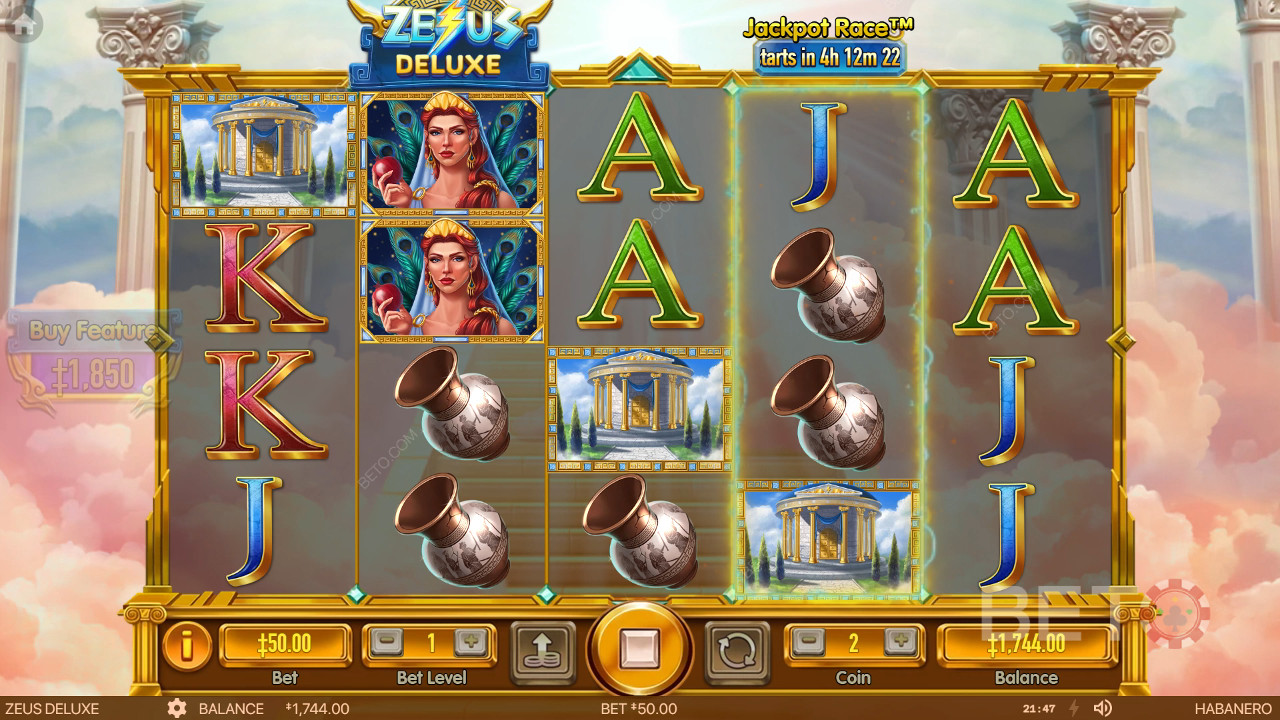 Đánh giá Zeus Deluxe của BETO Slots