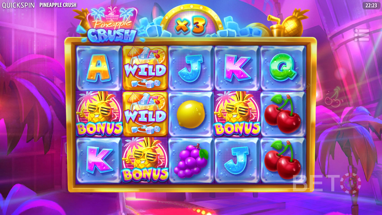 Đánh giá Pineapple Crush của BETO Slots