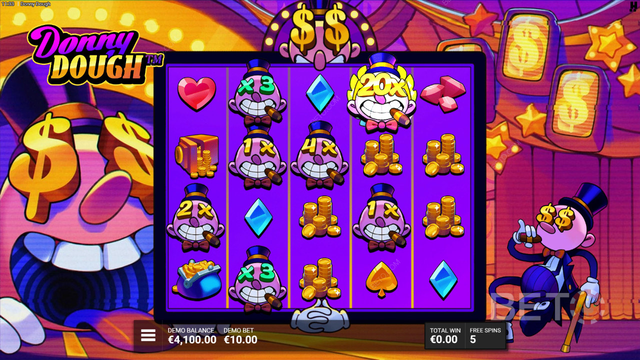 Đánh giá Donny Dough của BETO Slots