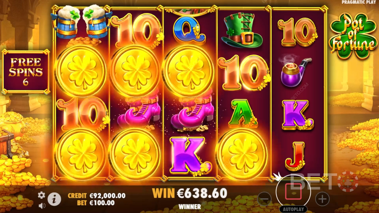 Cách chơi Pot of Fortune của Pragmatic Play
