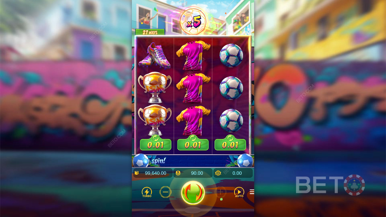 Cách chơi Futebol Fever của PG Soft