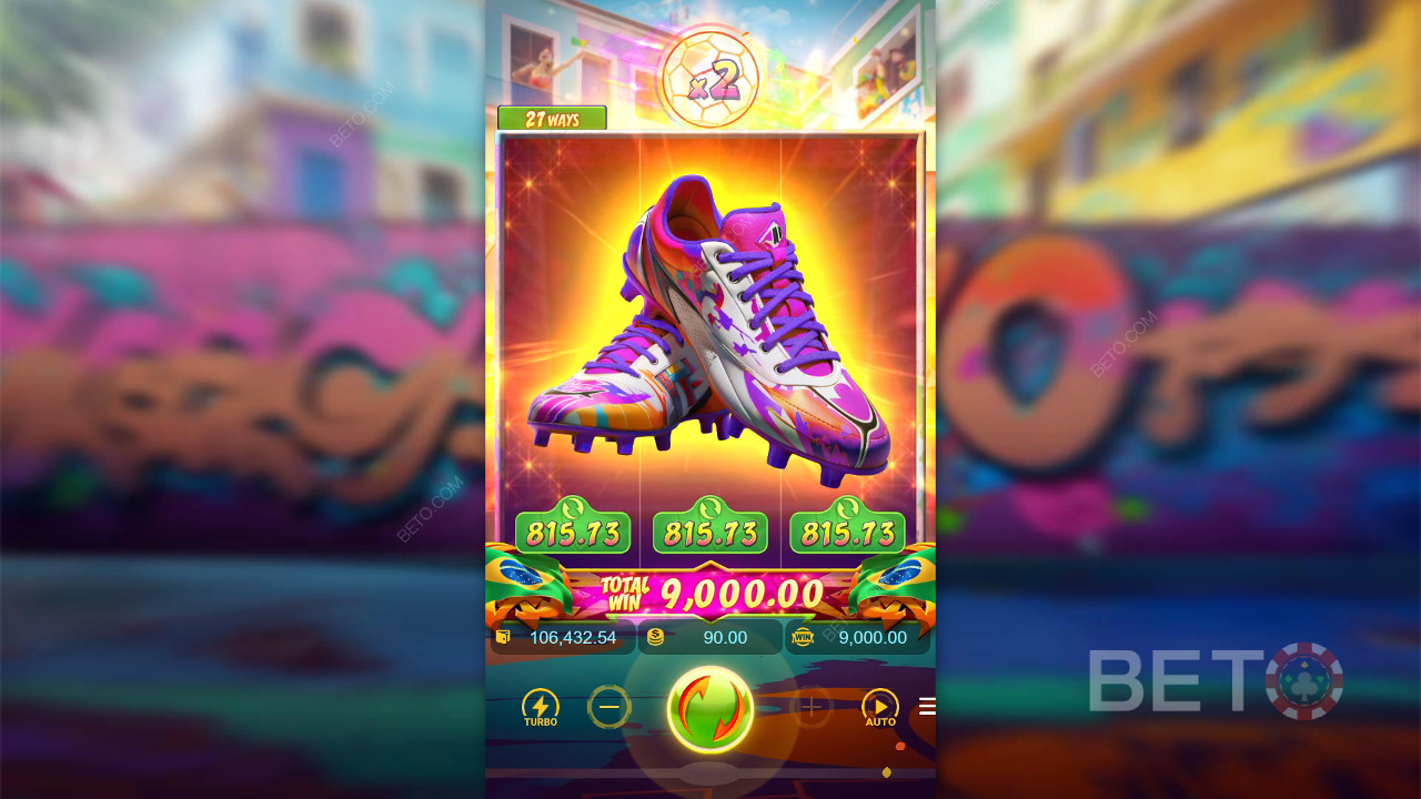 Đánh giá cơn sốt Futebol của BETO Slots