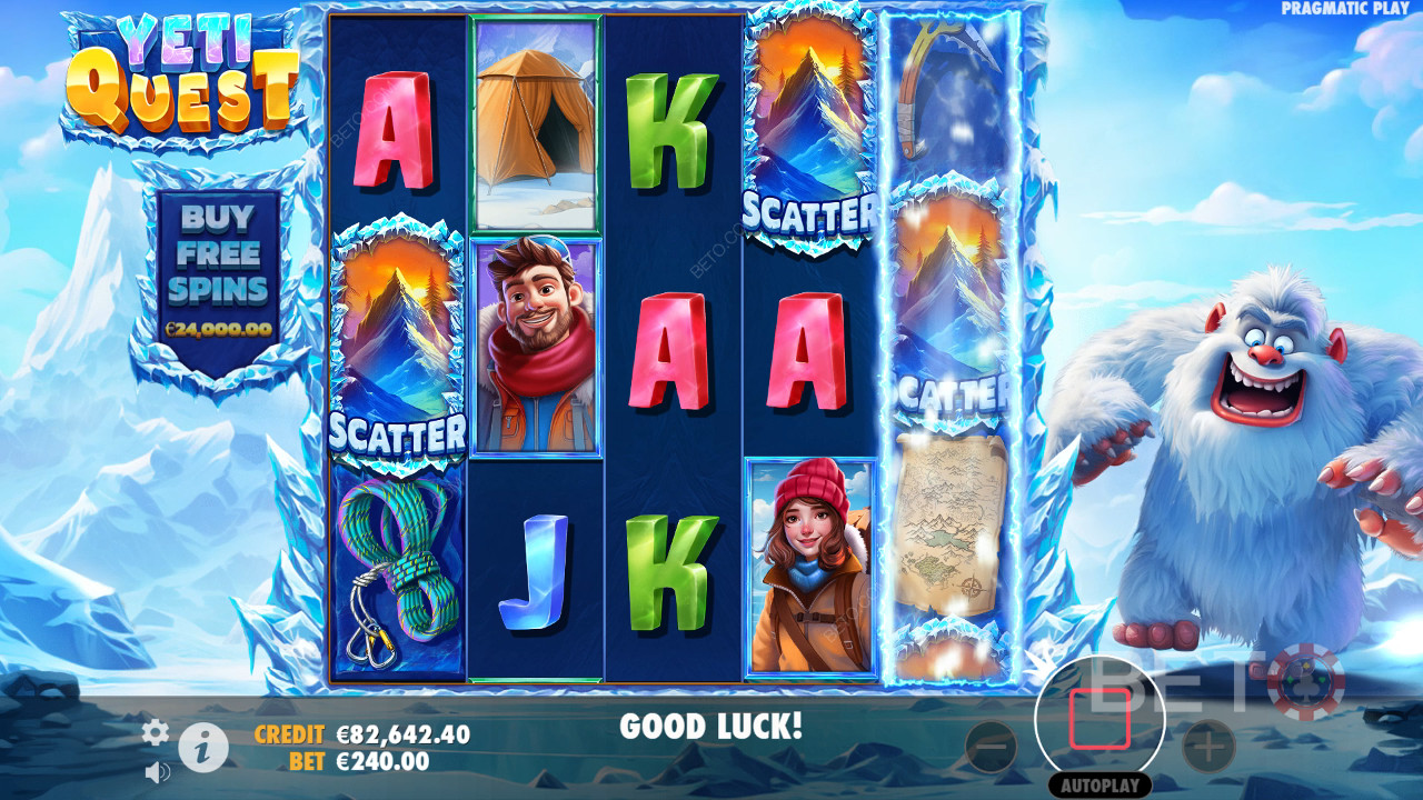 Đánh giá Yeti Quest của BETO Slots