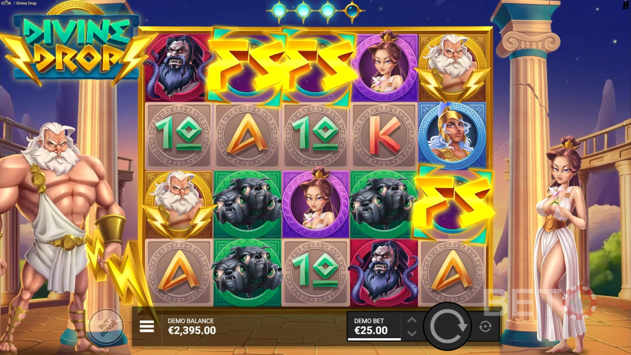 Đánh giá Divine Drop của BETO Slots