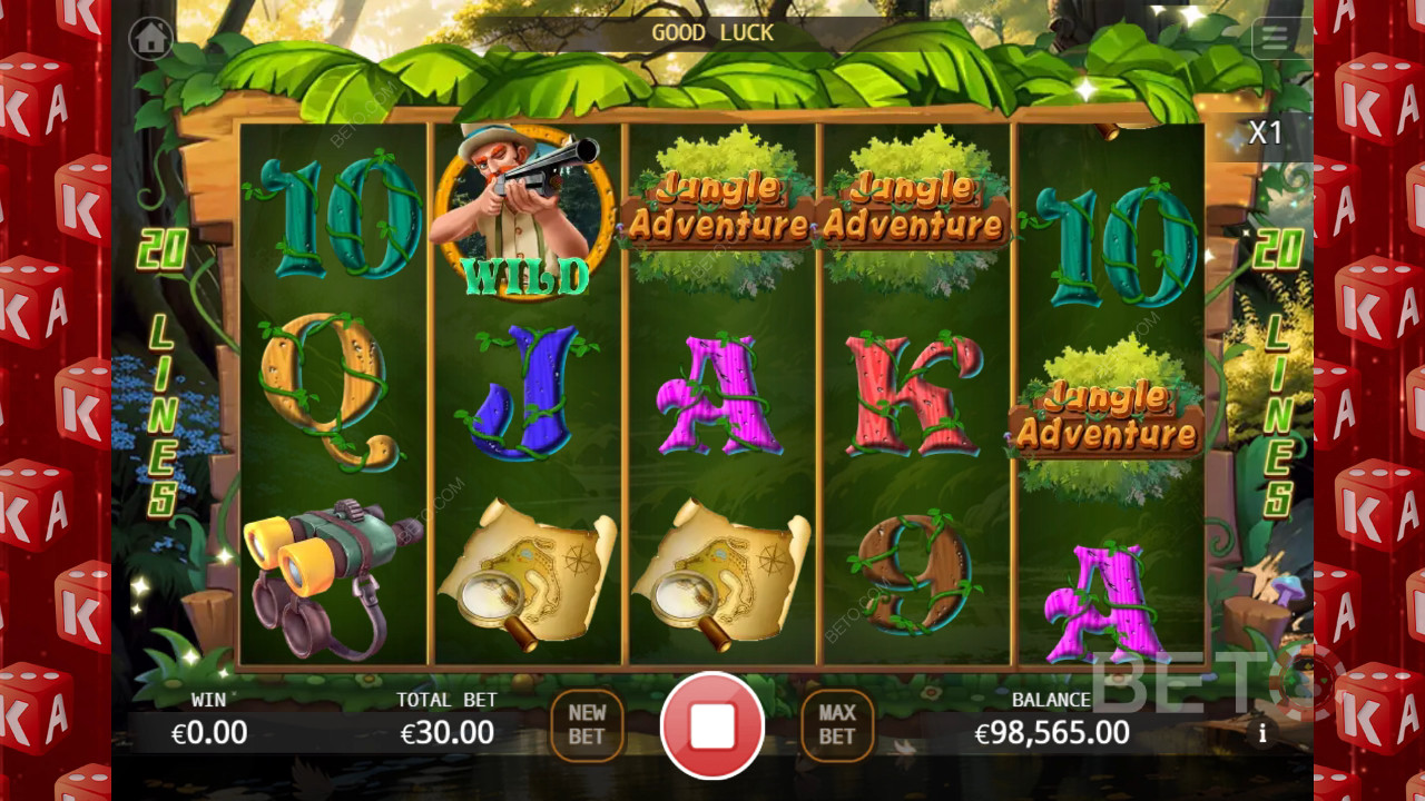 Đánh giá Jungle Adventure của BETO Slots
