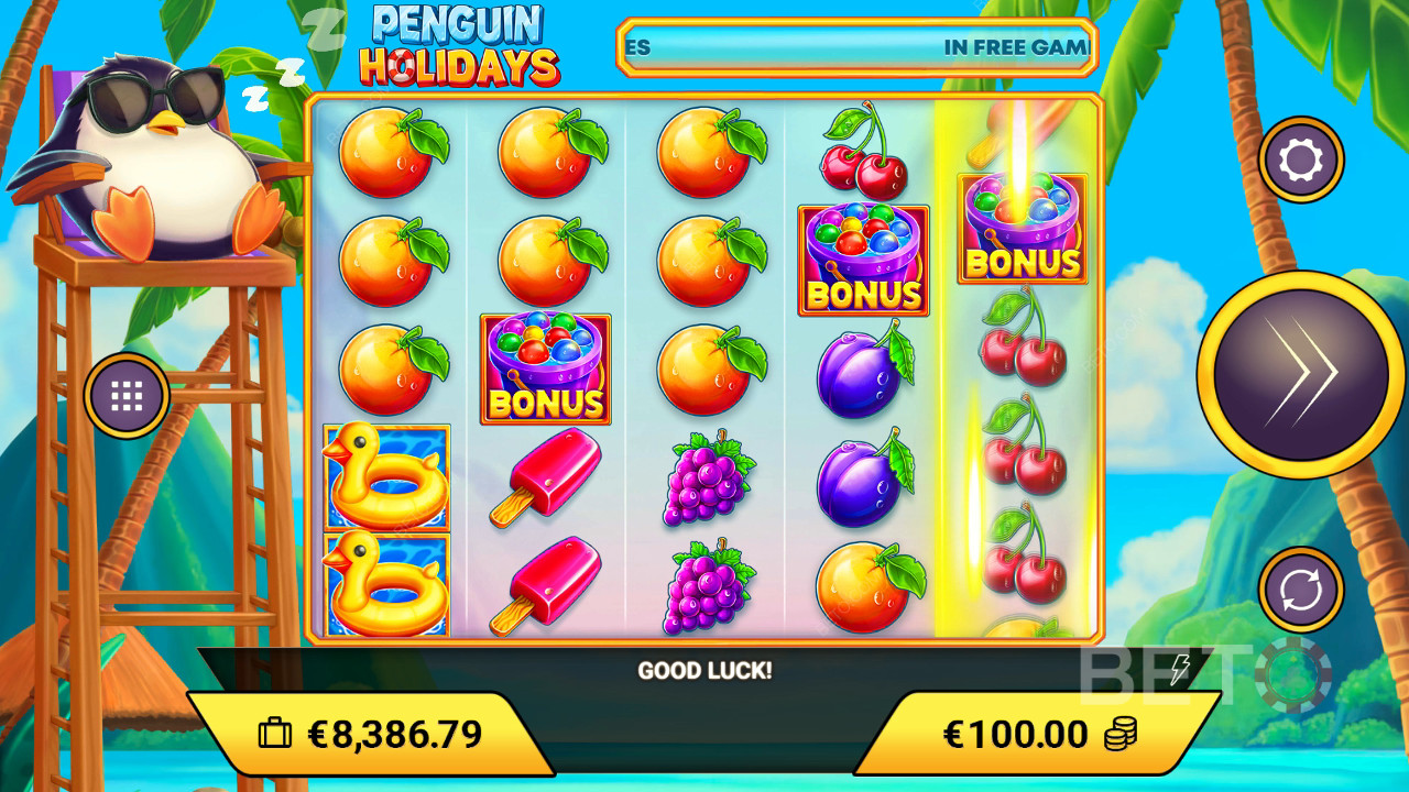 Đánh giá Penguin Holidays của BETO Slots