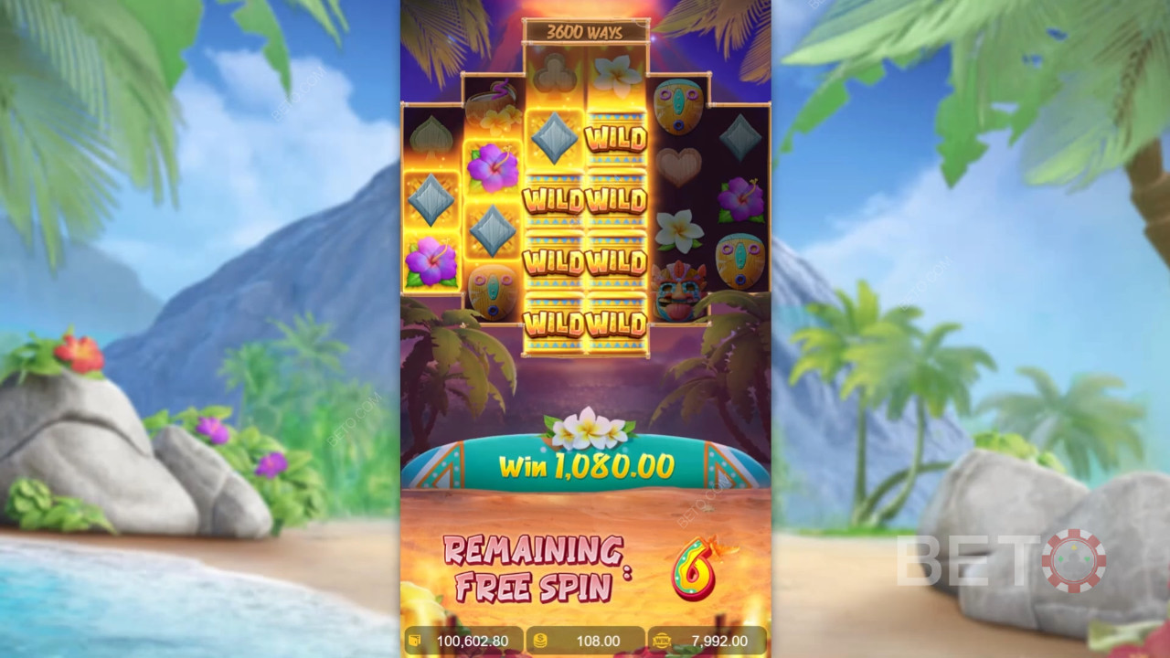 Cách chơi Hawaiian Tiki của PG Soft