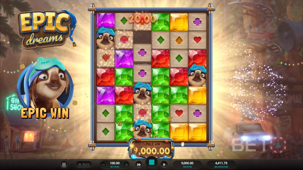 Đánh giá Epic Dreams của BETO Slots