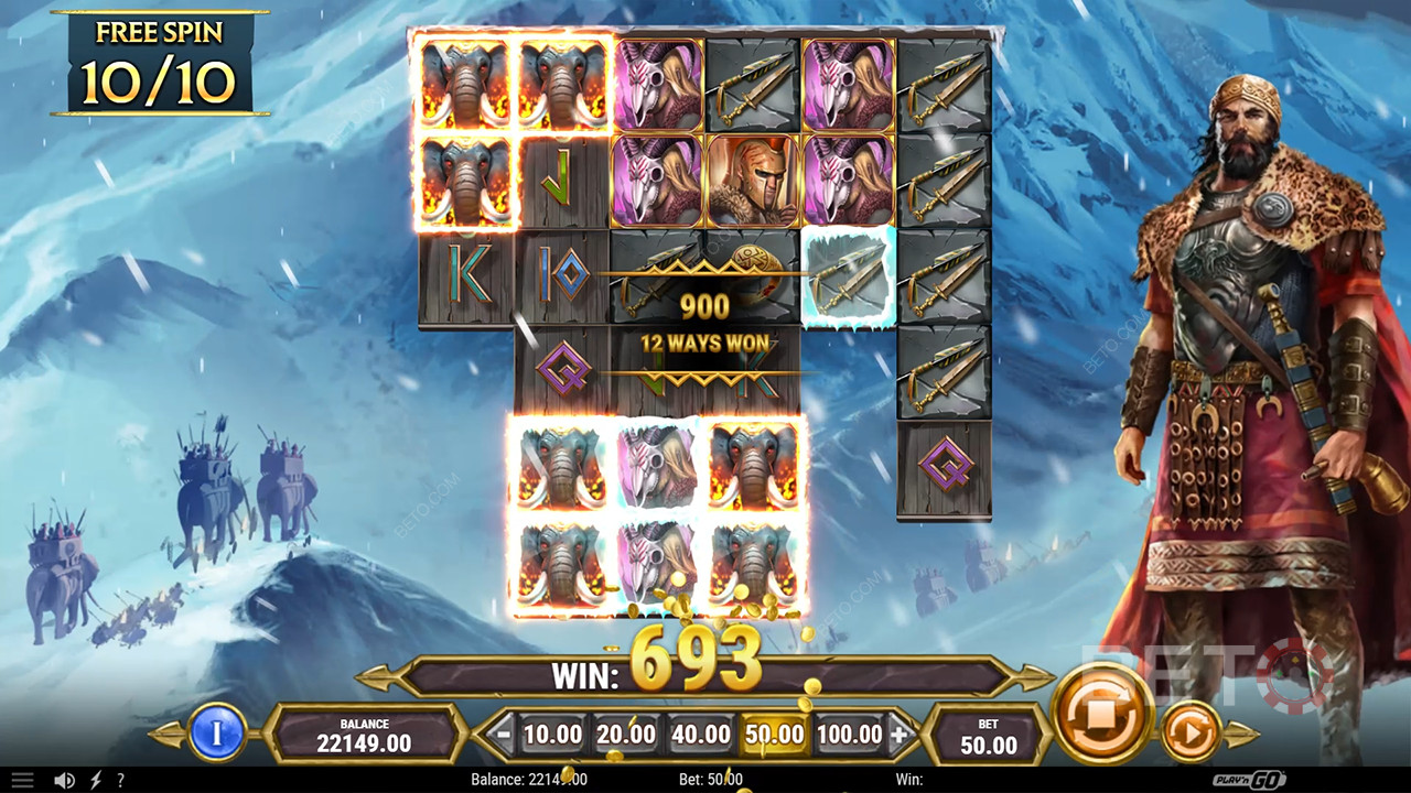 Đánh giá Scourge of Rome của BETO Slots