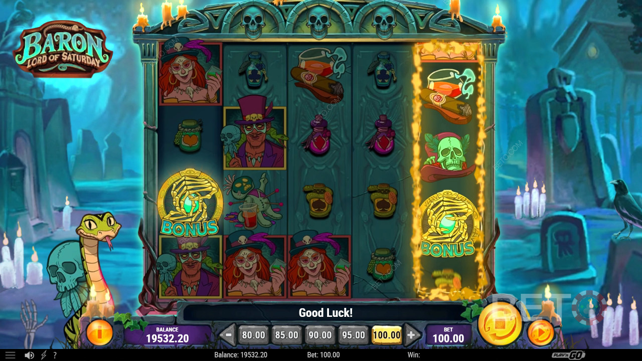 Đánh giá Baron Lord of Saturday của BETO Slots