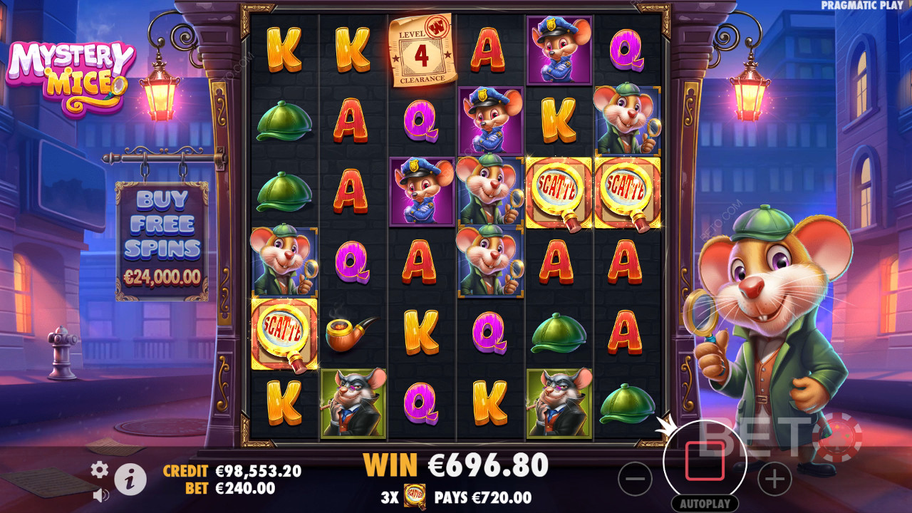 Đánh giá Mystery Mice của BETO Slots