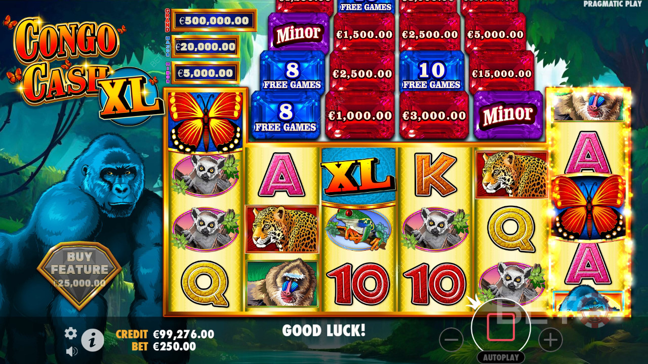 Đánh giá Congo Cash XL của BETO Slots
