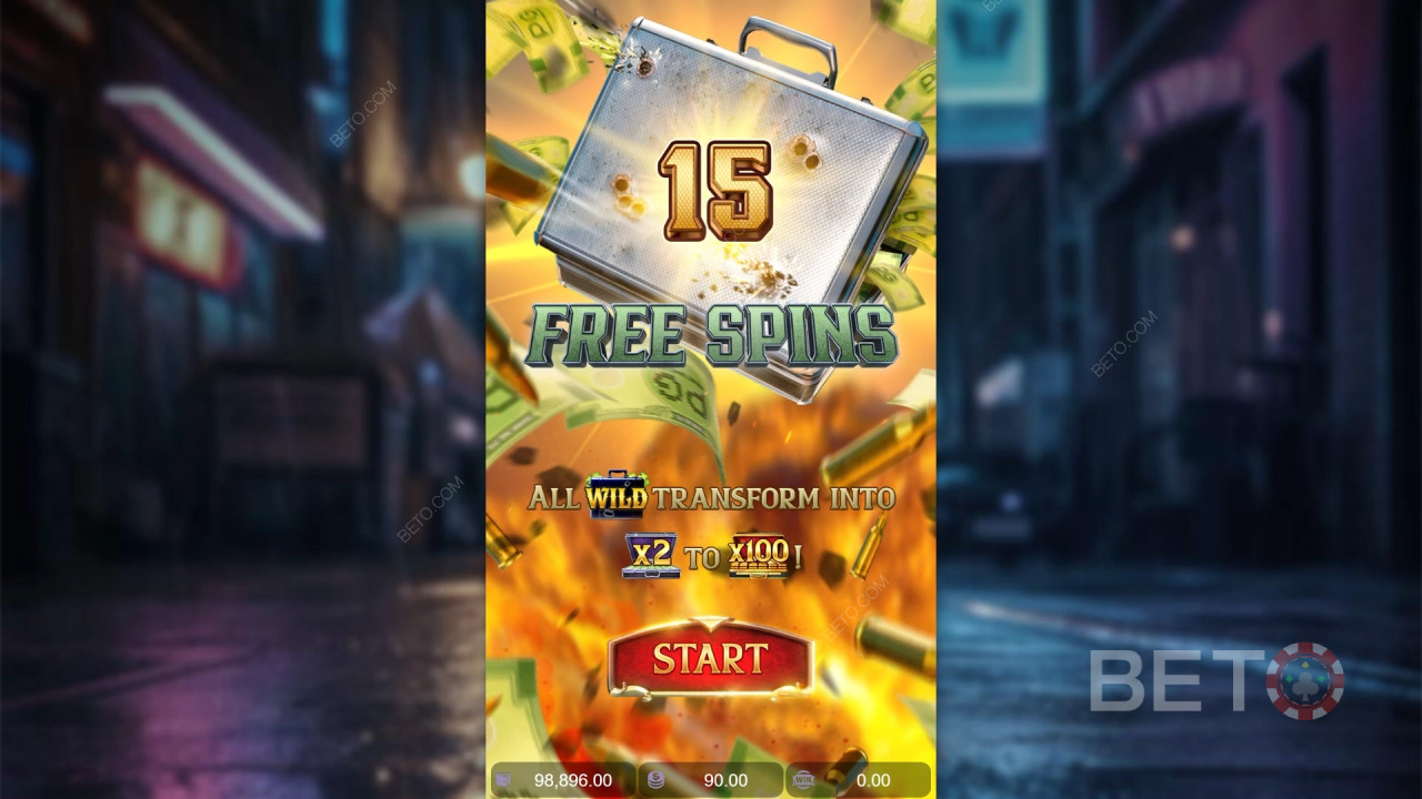 Giải thích về các tính năng thưởng trong Mafia Mayhem của PG Soft