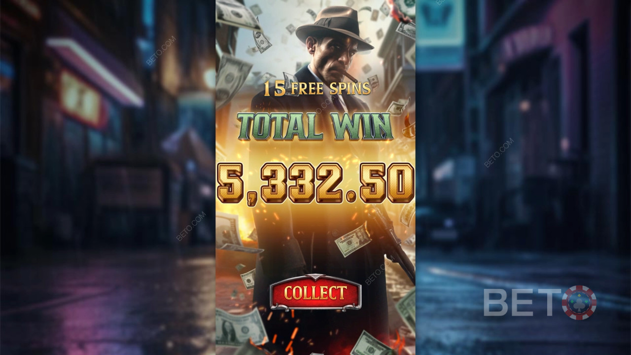 Thắng 10.000 lần tiền cược của bạn trong trò chơi đánh bạc trực tuyến Mafia Mayhem!