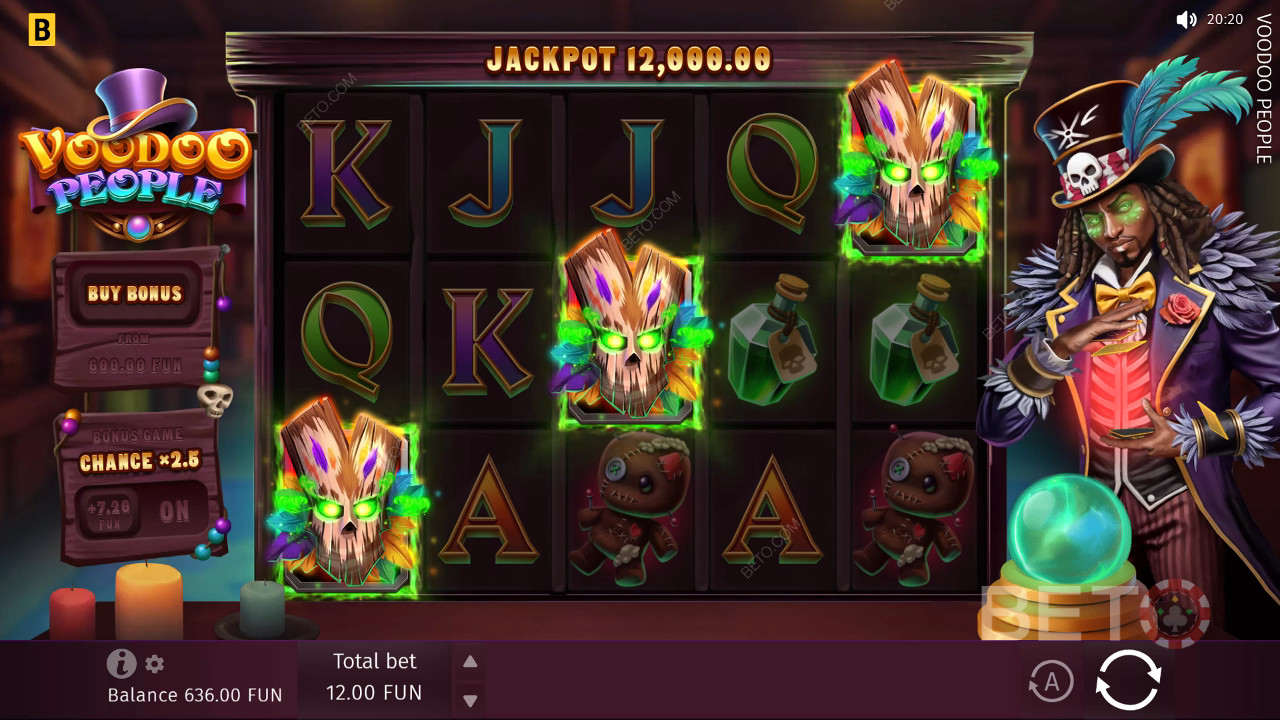 Đánh giá Voodoo People của BETO Slots