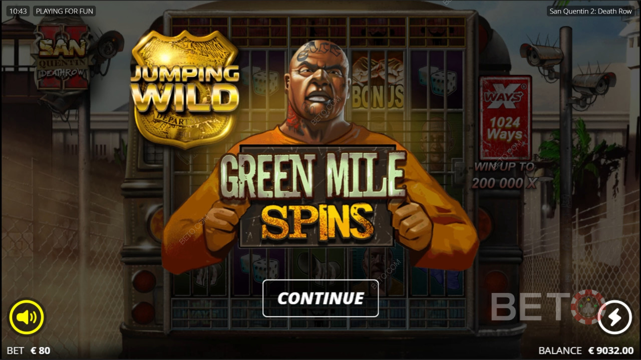 Các tính năng thưởng được giải thích trong San Quentin 2 của Nolimit City