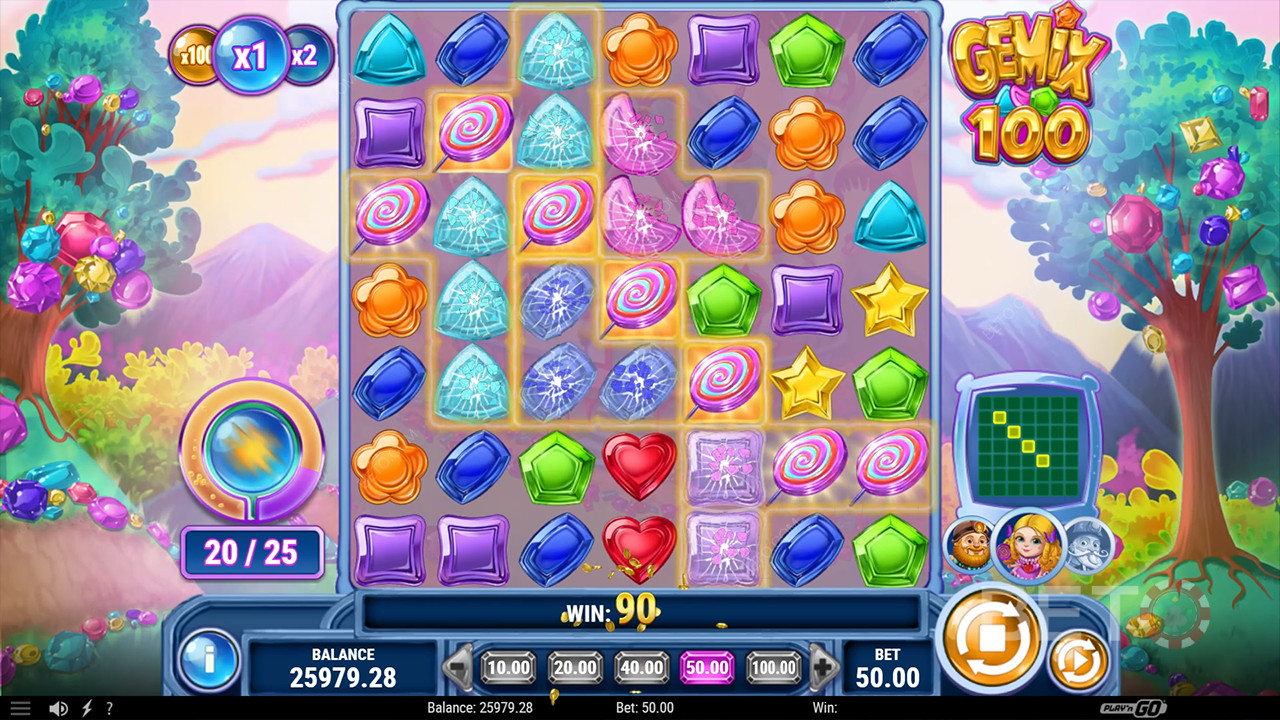 Đánh giá Gemix 100 của BETO Slots