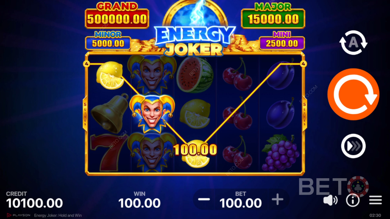 Cách chơi Energy Joker của Playson