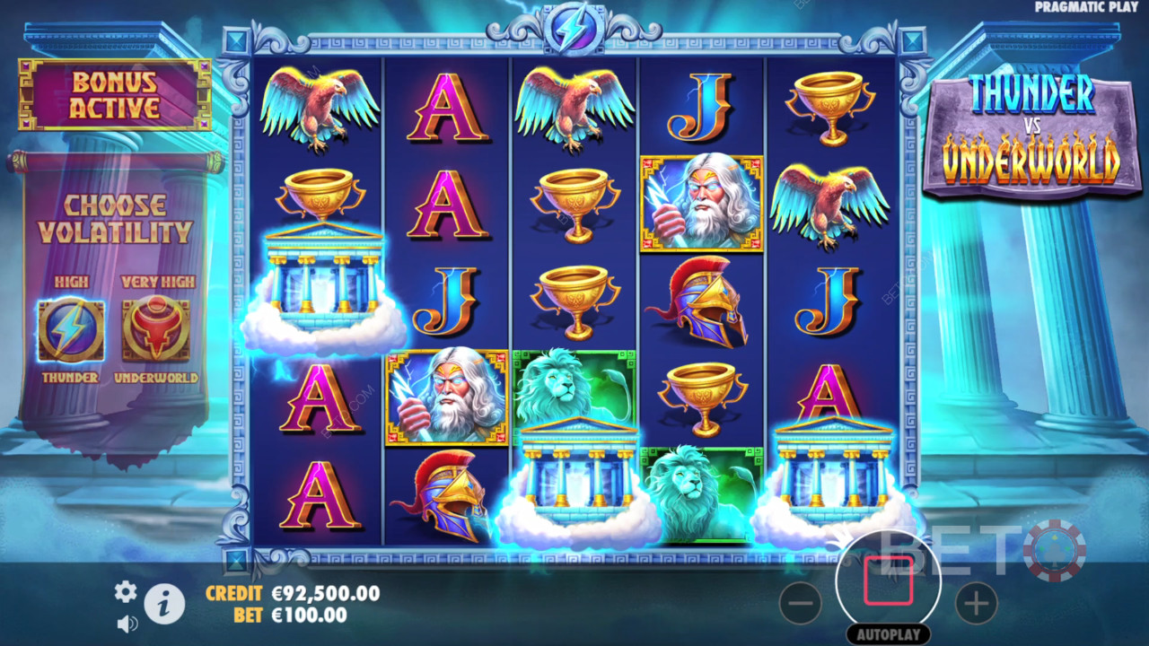 Đánh giá Thunder vs Underworld của BETO Slots