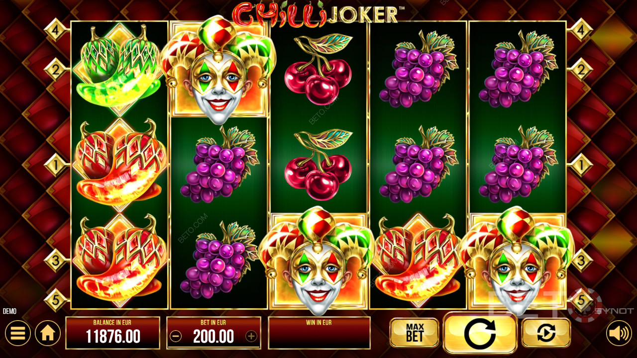 Đánh giá Chilli Joker của BETO Slots