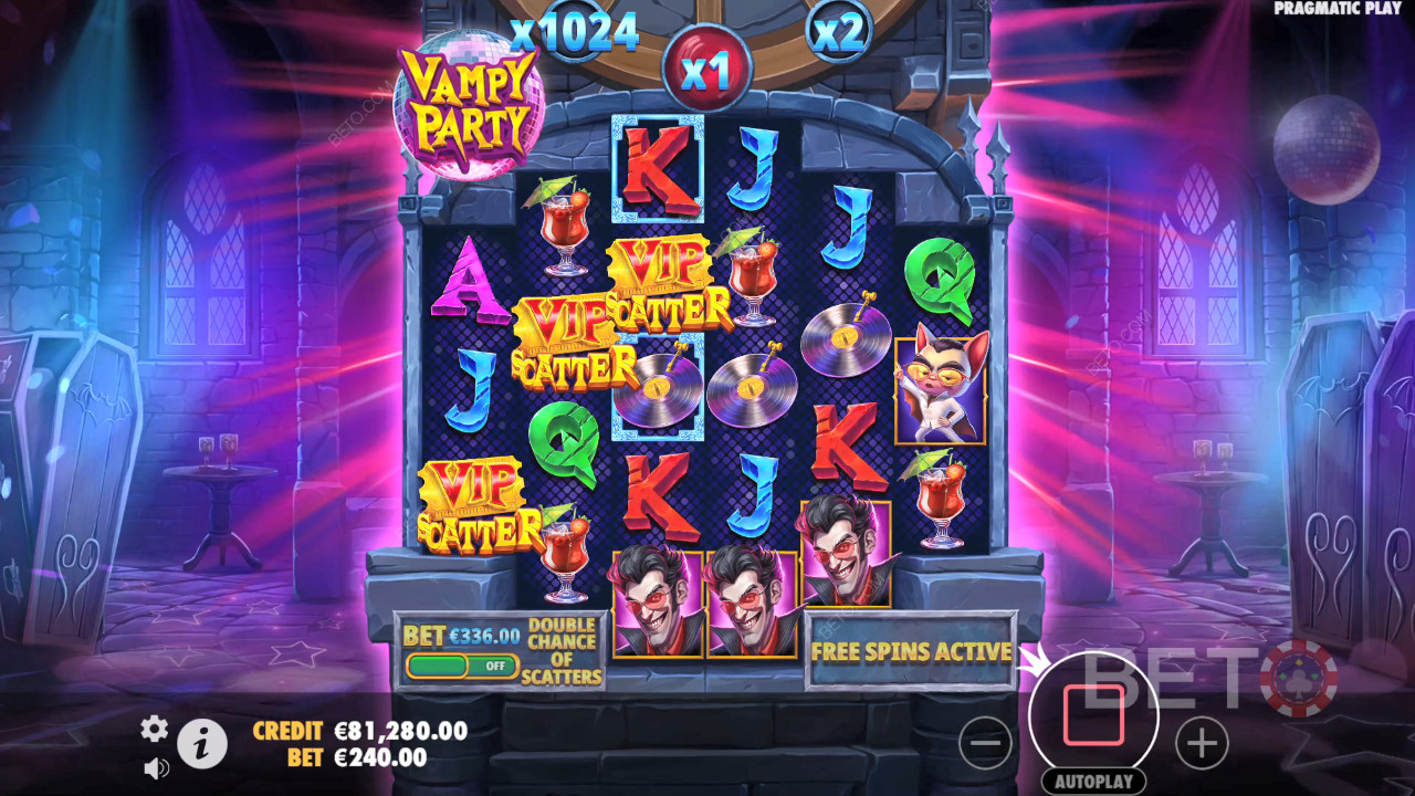 Đánh giá Vampy Party của BETO Slots