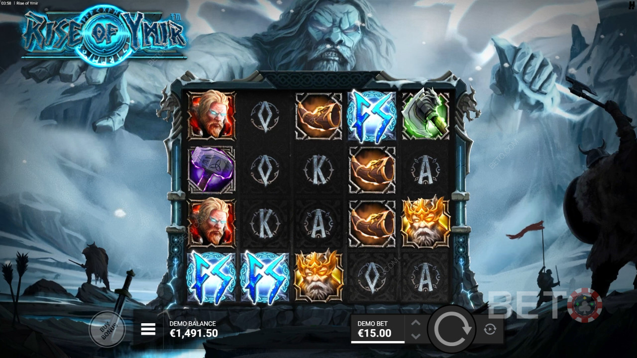 Đánh giá Rise of Ymir của BETO Slots