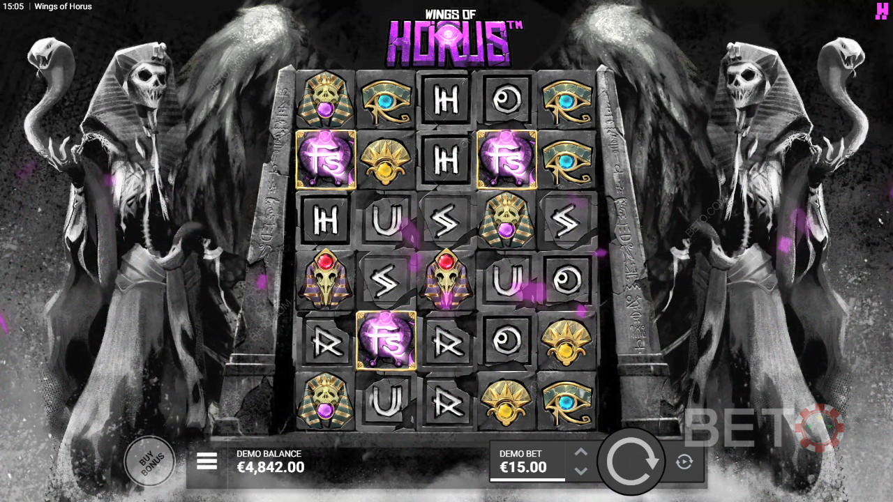 Đánh giá Wings of Horus của BETO Slots