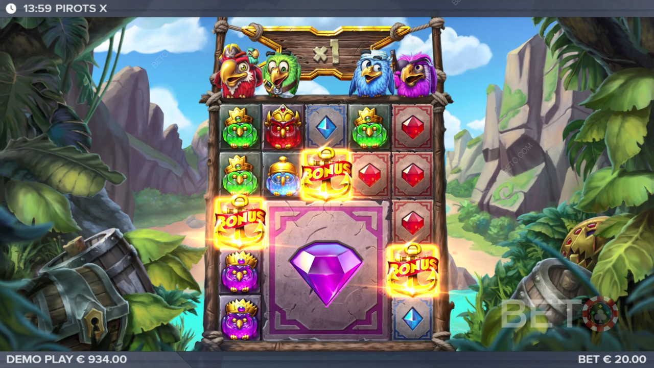 Đánh giá Pirots X của BETO Slots