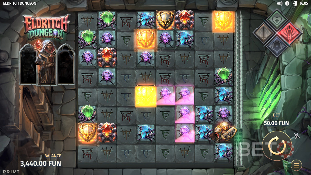 Đánh giá Eldritch Dungeon của BETO Slots