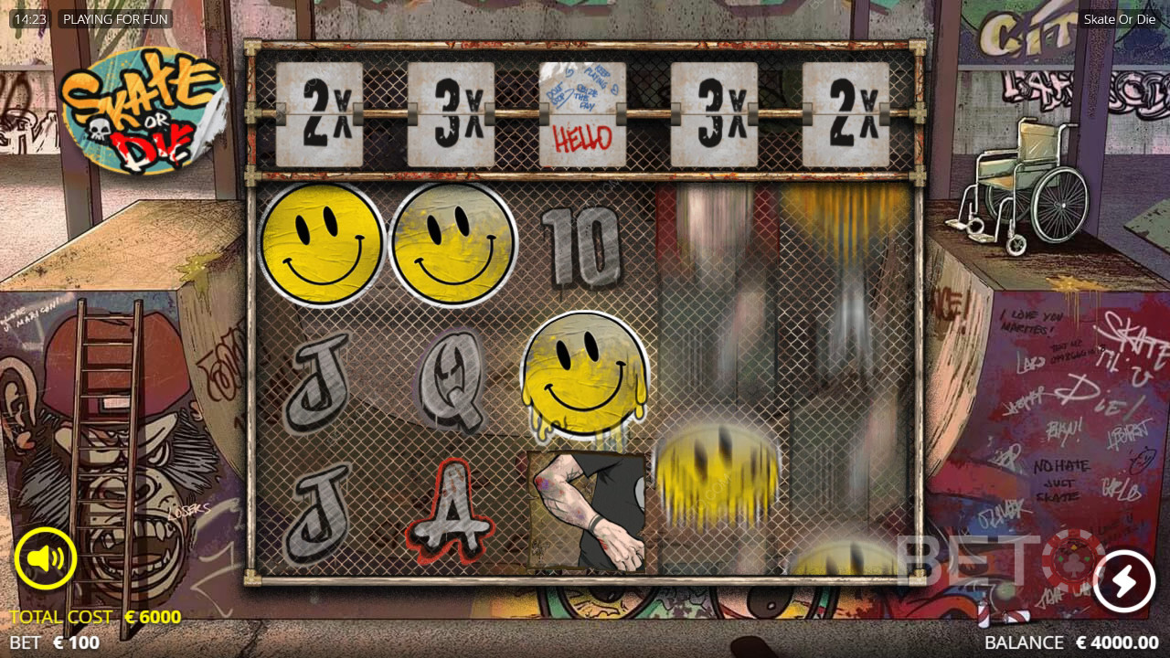 Đánh giá Skate or Die của BETO Slots
