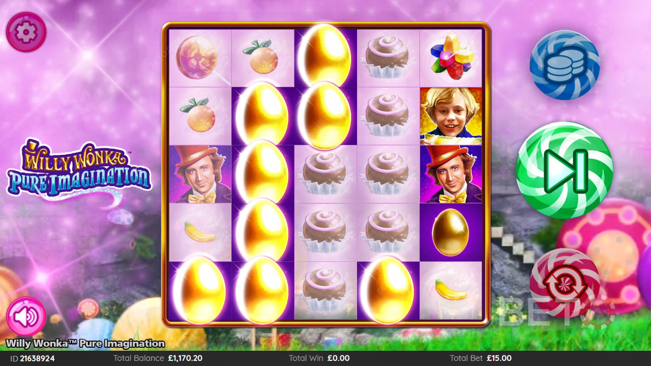 Đánh giá Willy Wonka Pure Imagination của BETO Slots