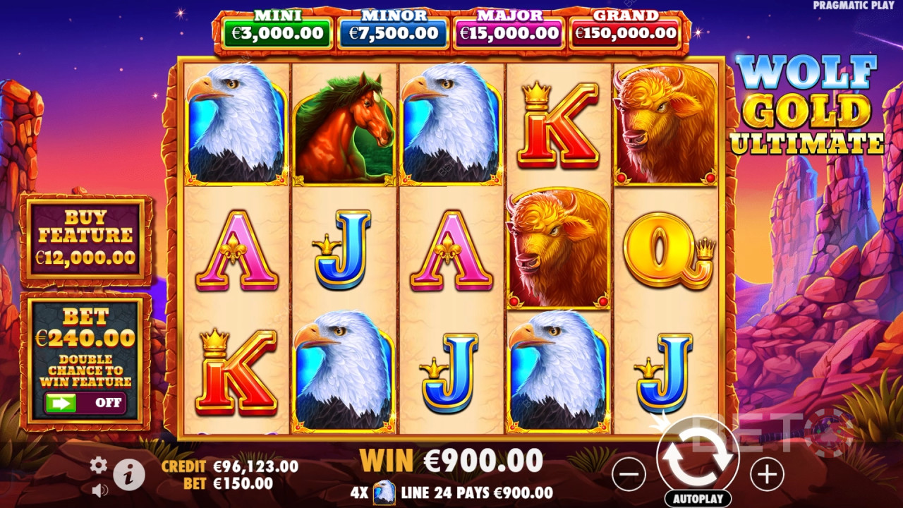 Đánh giá cuối cùng Wolf Gold từ BETO Slots