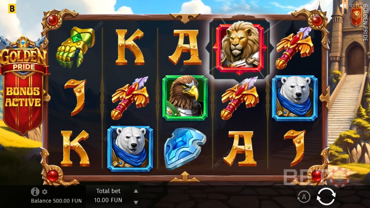 Đánh giá Golden Pride của BETO Slots