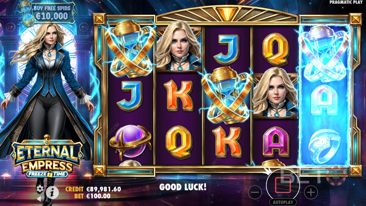 Đánh giá Eternal Empress – Freeze Time của BETO Slots