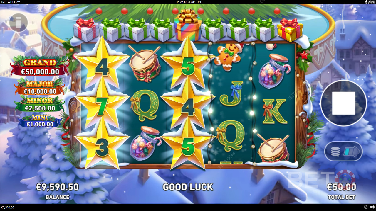 Đánh giá Tree Wishes của BETO Slots