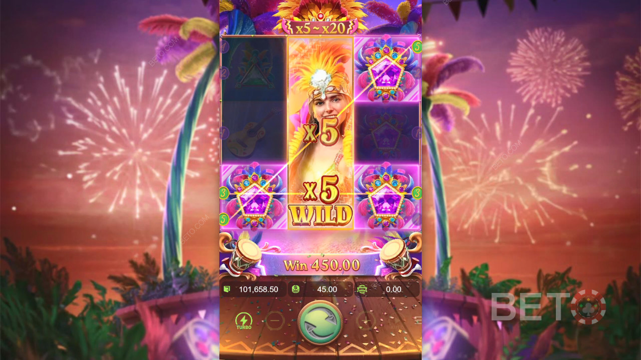 Đánh giá Rio Fantasia của BETO Slots