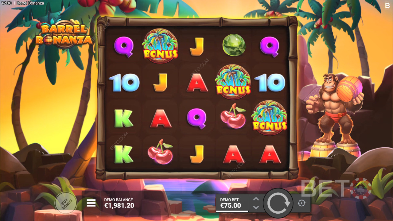 Đánh giá Barrel Bonanza của BETO Slots
