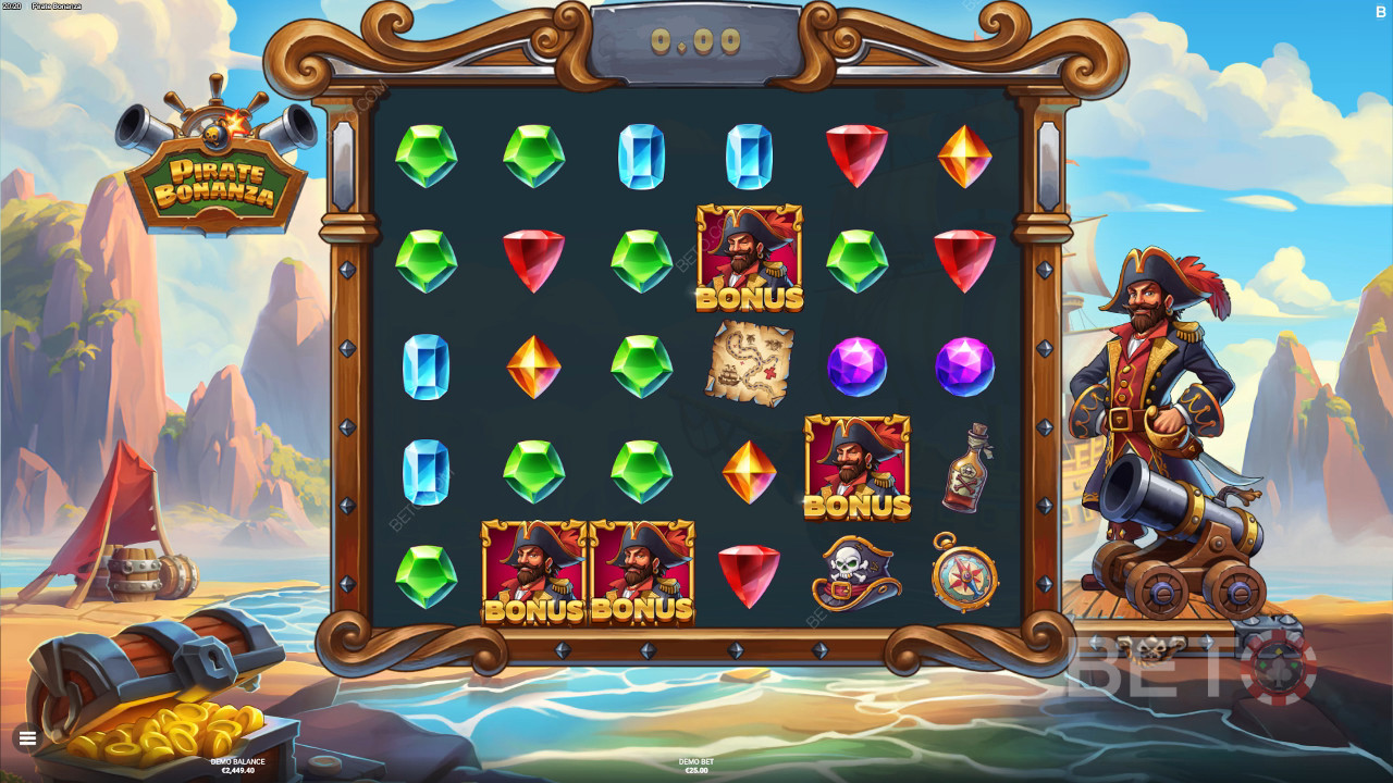 Đánh giá Pirate Bonanza của BETO Slots