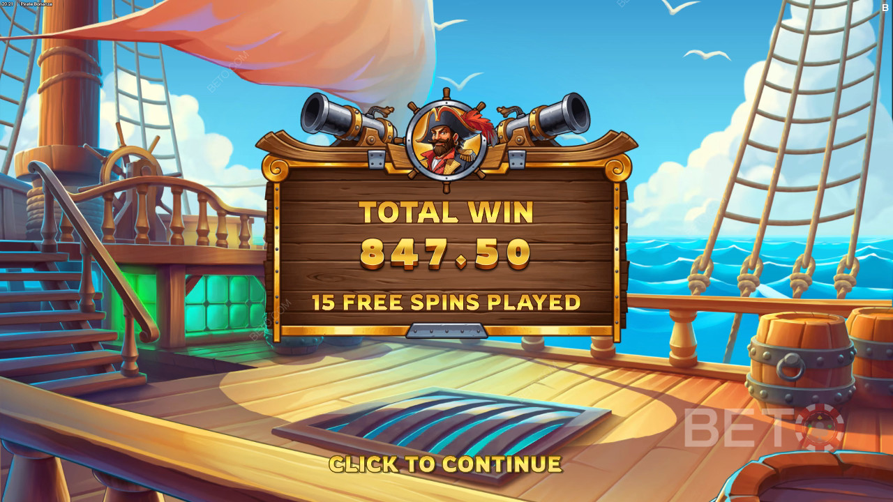 Giải thích về các tính năng thưởng trong Pirate Bonanza của Backseat Gaming