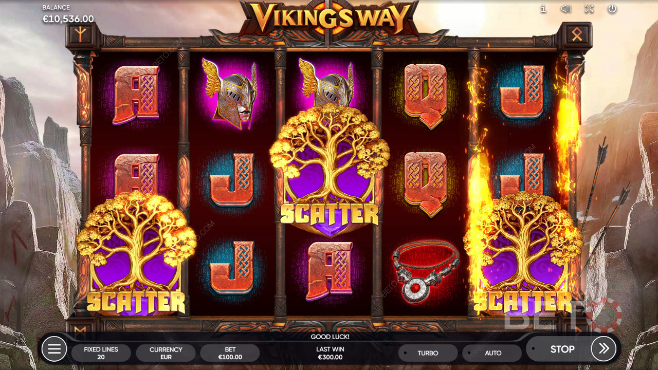Đánh giá Vikings Way của BETO Slots